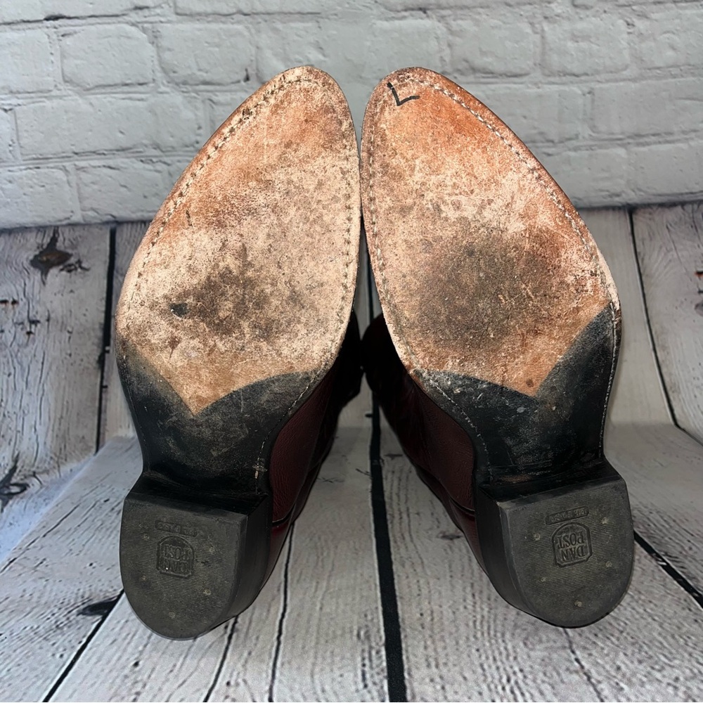 ✅SOLD✅ Dan Post Western Leather Cowboy Boots - Picture 7 of 17